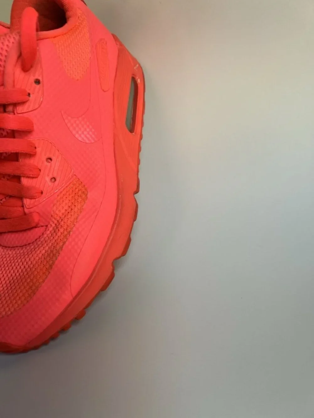 Nike Air Max 90 Hyperfuse Sunset Red Orange Women’s Size 7